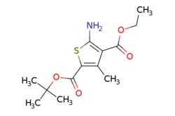 eMolecules​&nbsp;5-Amino-3-methylthiophene-2,4-dicarboxylic acid 2-tertbutyl ester-4-ethyl ester | 257610-86-9 | MFCD01630706 | 1g