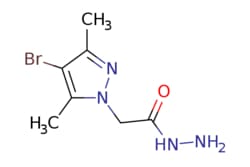eMolecules​ 2-(4-Bromo-3,5-dimethyl-1H-pyrazol-1-yl)ethano hydrazide |