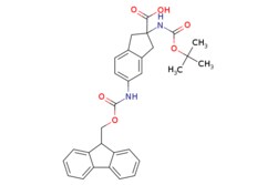 eMolecules​&nbsp;2-(N-Boc-Amino)-5-(N-Fmoc-amino)indan-2-carboxylic acid | 214262-84-7 | MFCD00800599 | 50mg