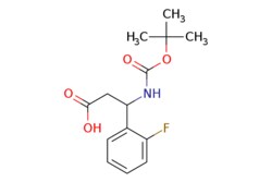 eMolecules​ 3-tert-Butoxycarbonylamino-3-(2-fluoro-phenyl)-propionic acid