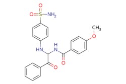 eMolecules​ 4-Methoxy-N-{2-oxo-2-phenyl-1-[(4-sulfamoylphenyl)amino]ethyl}benzamide