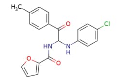 eMolecules​ N-[1-[(4-Chlorophenyl)amino]-2-(4-methylphenyl)-2-2-furancarboxamide