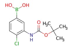 eMolecules​ (3-((tert-Butoxycarbonyl)amino)-4-chlorophenyl)boronic acid