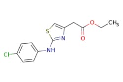 eMolecules​&nbsp;Ethyl [2-(4-Chloro-phenylamino)-thiazol-4-yl]-acetate | 402945-43-1 | MFCD02712214 | 1g