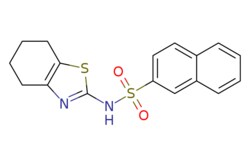 eMolecules​ N-(4,5,6,7-Tetrahydro-1,3-benzothiazol-2-yl)naphthalene-2-sulfonamide