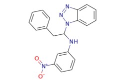 eMolecules​ N-[1-(1H-1,2,3-Benzotriazol-1-yl)-2-phenylethyl]-3-nitroaniline
