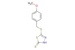 eMolecules​ 5-{[(4-Methoxyphenyl)methyl]sulfanyl}-2,3-dihydro-1,3,4-thiadiazole-2-thione