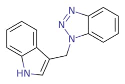 eMolecules​&nbsp;28926-23-0 | 1-(1H-Indol-3-ylmethyl)-1H-1,2,3-benzotriazole, with minor 2-(1H-indol-3-yl)-(2H-1,2,3-benzotriazole regio-isomer | Oakwood Chemical248.289 | C15H12N4 | 98.000 | C(c1c[nH]c2ccccc12)n1nnc2ccccc12 | 10mg | 537713500