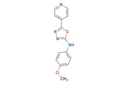 eMolecules​ N-(4-Methoxyphenyl)-5-(pyridin-4-yl)-1,3,4-oxadiazol-2-amine | 117080-55-4 |  | 100mg