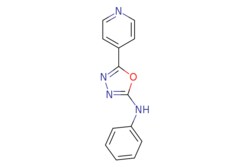 eMolecules​ N-Phenyl-5-(pyridin-4-yl)-1,3,4-oxadiazol-2-amine | 1617-94-3