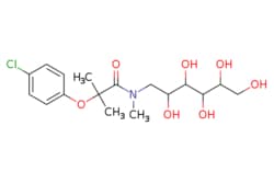 eMolecules​ 2-(4-Chlorophenoxy)-N,2-dimethyl-N-(2,3,4,5,6-pentahydroxyhexyl)propanamide