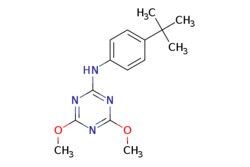 eMolecules​ N-(4-tert-Butylphenyl)-4,6-dimethoxy-1,3,5-triazin-2-amine