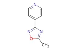 eMolecules​&nbsp;5-Methyl-3-(4-pyridyl)-1,2,4-oxadiazole | 10350-70-6 | MFCD00464110 | 5g