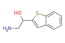 eMolecules​&nbsp;1782-15-6 | 2-Amino-1-benzo[b]thiophen-2-yl ethanol | Oakwood Chemical | MFCD04038403 | 193.260 | C10H11NOS | 98.000 | NCC(O)c1cc2ccccc2s1 | 100mg | 537678400