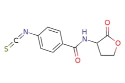 eMolecules​&nbsp;58394-58-4 | 4-Isothiocyanatobenzoyl-dl-homoserine lactone | Oakwood Chemical | MFCD00060706 | 262.280 | C12H10N2O3S | 0.000 | O=C(NC1CCOC1=O)c1ccc(cc1)N=C=S | 100mg | 537677319