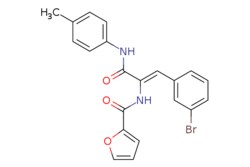 eMolecules​ 3-(3-Bromophenyl)-2-(furan-2-ylformamido)-N-(4-methylphenyl)prop-2-enamide