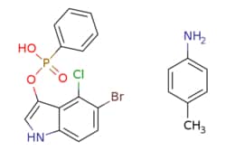 eMolecules​ 5-Bromo-4-chloro-3-indolyl phenyl phosphonate, p-toluidine