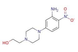 eMolecules​ 2-[4-(3-Amino-4-nitrophenyl)piperazin-1-yl]ethan-1-ol | 23470-44-2