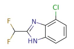 eMolecules​ 2-(Difluoromethyl)-4-chloro-1H-benzimidazole | 1342424-21-8