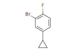 eMolecules​ 3-Bromo-4-fluoro-1-cyclopropylbenzene | 1353854-28-0 | MFCD21099995