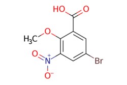 eMolecules​ 5-Bromo-2-methoxy-3-nitrobenzoic acid | 60541-89-1 | MFCD23701717 | 1g