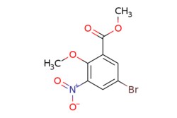 eMolecules​ Methyl 5-bromo-2-methoxy-3-nitrobenzoate | 67657-90-3 | MFCD21340336