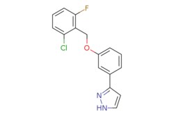 eMolecules​&nbsp;451485-60-2 | 3-{3-[(2-Chloro-6-fluorobenzyl)oxy]phenyl}-1H-pyrazole | Apollo Scientific | MFCD03425750 | 302.730 | C16H12ClFN2O | 95.000 | Fc1cccc(Cl)c1COc1cccc(c1)-c1cc[nH]n1 | 1g | 562431119