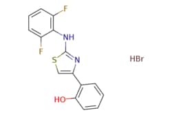 eMolecules​&nbsp;1209726-22-6 | 2-(2,6-Difluorophenyl)amino-4-(2-hydroxyphenyl)-1,3-thiazole hydrobromide | Apollo Scientific | MFCD08458135 | 385.230 | C15H11BrF2N2OS | 97.000 | Br.Oc1ccccc1-c1csc(Nc2c(F)cccc2F)n1 | 1g | 562442948
