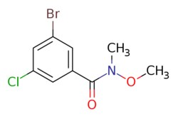 eMolecules​ 3-Bromo-5-chloro-N-methoxy-N-methylbenzamide | 1700202-83-0