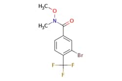 eMolecules​ 3-Bromo-N-methoxy-N-methyl-4-(trifluoromethyl)benzamide | 1820664-98-9