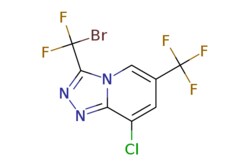 eMolecules​ 3-(Bromodifluoromethyl)-8-chloro-6-(trifluoromethyl)-[1,2,4]triazolo[4,3-a]pyridine