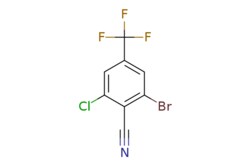 eMolecules​ 2-Bromo-6-chloro-4-(trifluoromethyl)benzonitrile | 1415130-42-5