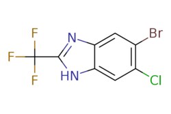 eMolecules​ 5-Bromo-6-chloro -2-(trifluoromethyl)-1H-benzimidazole | 39215-09-3