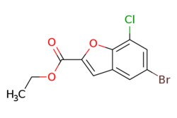 eMolecules​ 5-Bromo-7-chloro-benzofuran-2-carboxylic acid ethyl ester |