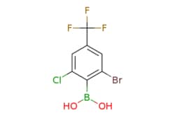 eMolecules​ 2-Bromo-6-chloro-4-(trifluoromethyl)benzeneboronic acid | |