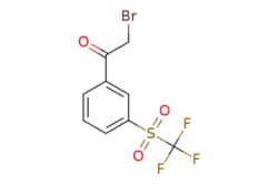 eMolecules​ 3-[(Trifluoromethyl)sulfonyl]phenacyl bromide | 2091023-46-8 | MFCD31536707 | 1g