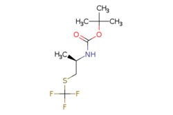eMolecules​ tert-Butyl (R)-(1-((trifluoromethyl)thio)propan-2-yl)carbamate