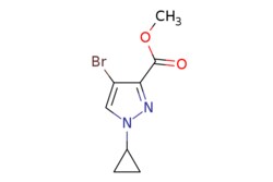eMolecules​ Methyl 4-bromo-1-cyclopropyl-1H-pyrazole-3-carboxylate | 2407349-25-9