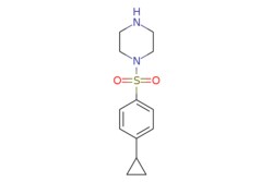 eMolecules​ 1-(4-Cyclopropylphenyl)sulfonylpiperazine | 2416262-92-3 |  | 1g