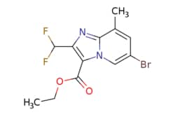 eMolecules​ Ethyl 6-bromo-2-(difluoromethyl)-8-methylimidazo[1,2-a]pyridine-3-carboxylate
