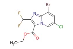 eMolecules​ Ethyl 8-bromo-6-chloro-2-(difluoromethyl)imidazo[1,2-a]pyridine-3-carboxylate