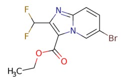 eMolecules​ Ethyl 6-bromo-2-(difluoromethyl)imidazo[1,2-a]pyridine-3-carboxylate