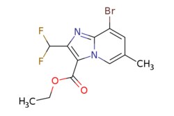 eMolecules​ Ethyl 8-bromo-2-(difluoromethyl)-6-methylimidazo[1,2-a]pyridine-3-carboxylate