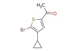 eMolecules​ 5-Acetyl-2-bromo-3-(cyclopropyl)thiophene | 2302672-24-6 |