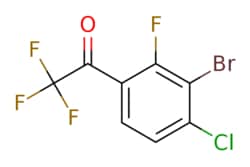 eMolecules​ 1-(3-Bromo-4-chloro-2-fluorophenyl)-2,2,2-trifluoroethan-1-one