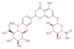 eMolecules​&nbsp;1714994-96-3 | Hesperetin 7,3'-di-O-beta-D-glucuronide | Apollo Scientific654.530 | C28H30O18 | 95.000 | COc1ccc(cc1O[C@@H]1O[C@@H]([C@@H](O)[C@H](O)[C@H]1O)C(O)=O)C1CC(=O)c2c(O)cc(O[C@@H]3O[C@@H]([C@@H](O)[C@H](O)[C@H]3O)C(O)=O)cc2O1 | 10mg | 595939677