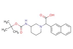 eMolecules​ (3-Boc-amino-piperidin-1-yl)-naphthalen-2-yl-acetic acid |