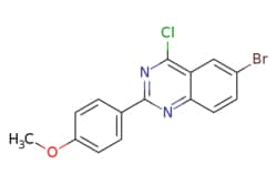 eMolecules​ 6-Bromo-4-chloro-2-(4-methoxy-phenyl)-quinazoline | 885277-19-0