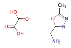 eMolecules​ C-(5-Methyl-[1,3,4]oxadiazol-2-yl)-methylamine oxalate | 1187931-57-2