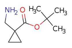 eMolecules​ 1-Aminomethyl-cyclopropanecarboxylic acid tert-butyl ester | 1263378-36-4 | MFCD18432499 | 5g
